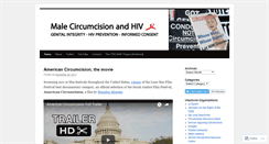 Desktop Screenshot of circumcisionandhiv.com